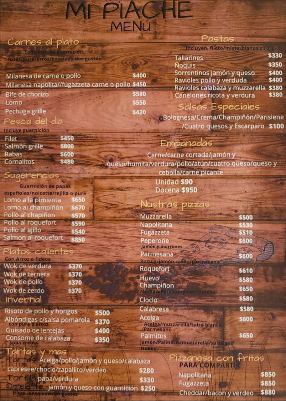 Carta de Mi piache en San Andres, Vicente López — página 1